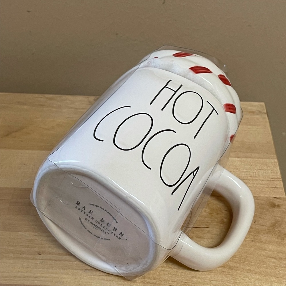 Rae Dunn Hot Cocoa Topped Christmas Mug - Picture 3 of 3